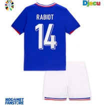 Francuska Adrien Rabiot #14 Domaci Dres za djecu EP 2024 Kratak Rukav (+ Kratke hlače)